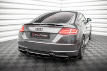 Audi TT S-Line 8S 2014-2018 Diffuser Med Splitters Maxton Design